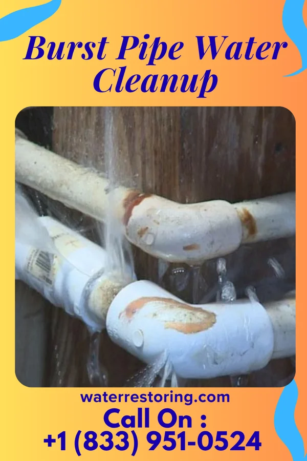 Burst Pipe Water Cleanup in Corning, OH